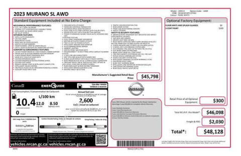 2023 Nissan Murano SL