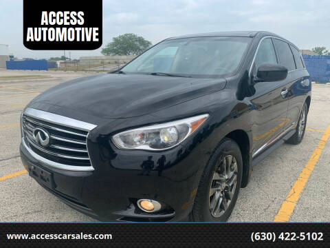 2013 Infiniti JX35 for sale at ACCESS AUTOMOTIVE in Bensenville IL