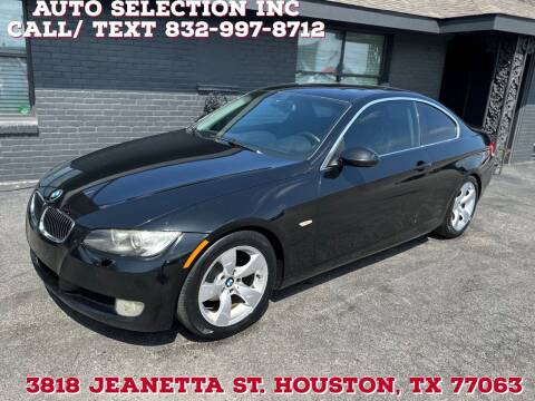 2007 BMW 3 Series for sale at Auto Selection Inc. in Houston TX