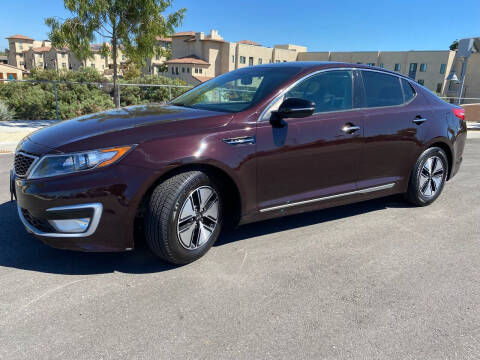 2012 Kia Optima Hybrid for sale at CALIFORNIA AUTO GROUP in San Diego CA