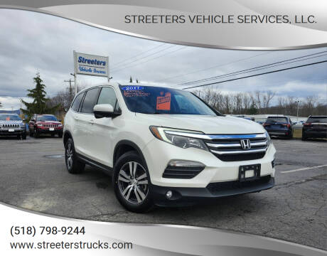 2017 Honda Pilot for sale at Streeters Vehicle Services,  LLC. in Queensbury NY