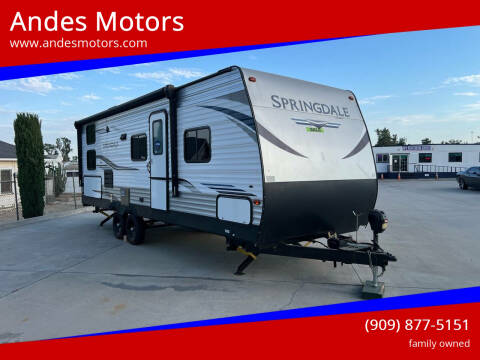 2020 Keystone RV Springdale for sale at Andes Motors in Bloomington CA