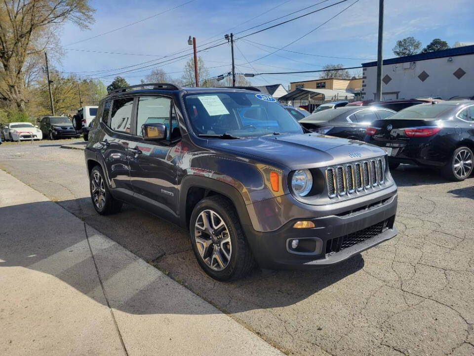 2017 Jeep Renegade for sale at DAGO'S AUTO SALES LLC in Dalton, GA