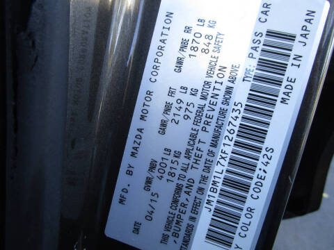 2015 Mazda MAZDA3 i Touring