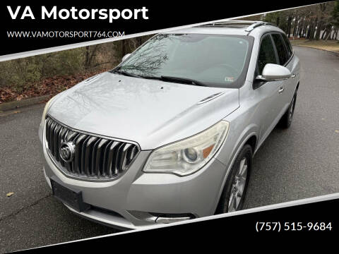 2016 Buick Enclave for sale at VA Motorsport in Chesapeake VA