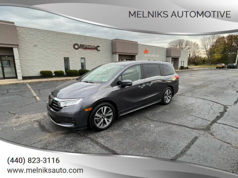 2022 Honda Odyssey for sale at Melniks Automotive in Berea OH