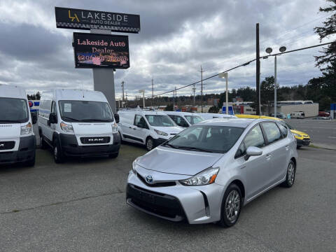 2015 Toyota Prius v for sale at Lakeside Auto in Lynnwood WA