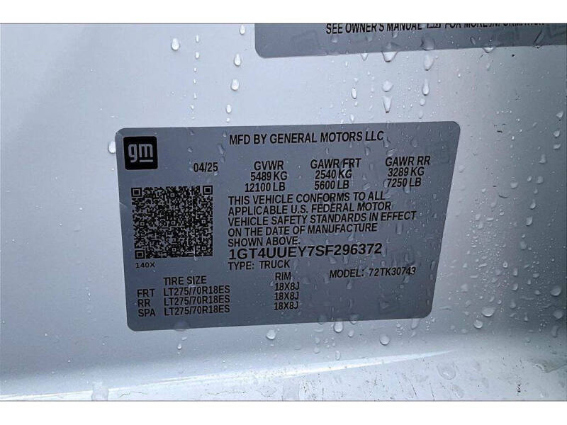 2025 GMC Sierra 3500HD