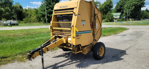 1994 Vermeer Hay/Silage Round Baler 504 I for sale at Adams Enterprises in Knightstown IN