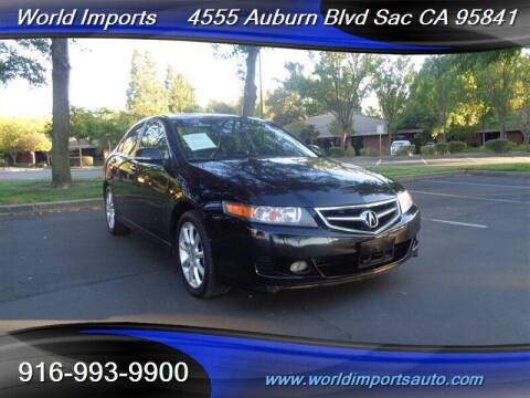 2007 Acura TSX for sale at World Imports in Sacramento CA