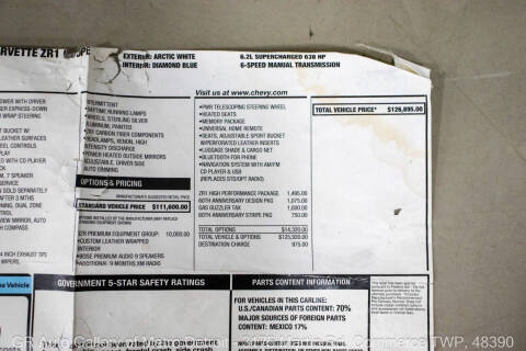 2013 Chevrolet Corvette ZR1