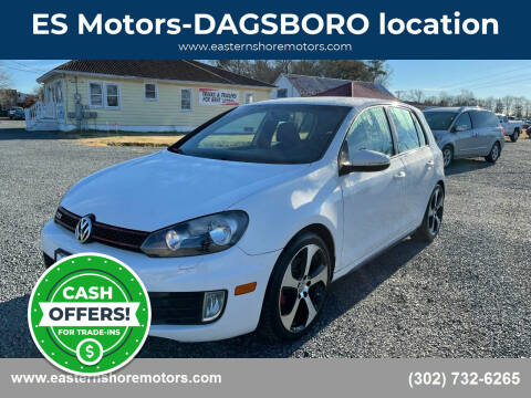 2010 Volkswagen GTI for sale at ES Motors-DAGSBORO location in Dagsboro DE
