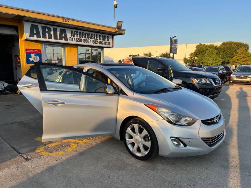 2013 Hyundai Elantra for sale at Aria Affordable Cars LLC in Arlington TX