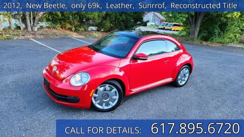 2012 Volkswagen Beetle for sale at Carlot Express in Stow MA