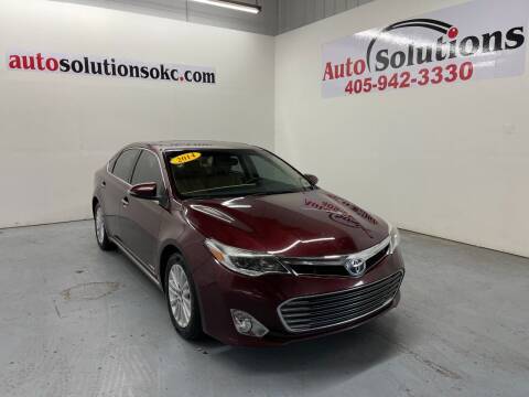 2014 Toyota Avalon Hybrid for sale at Auto Solutions in Warr Acres OK