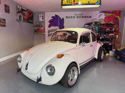 1972 Volkswagen Super Beetle for sale at Classic Car Deals in Cadillac MI