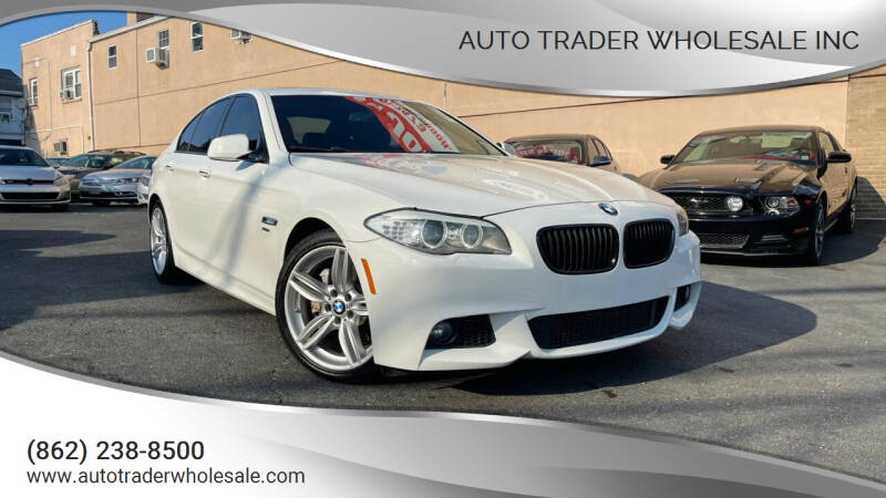 2012 BMW 5 Series for sale at Auto Trader Wholesale Inc in Saddle Brook NJ