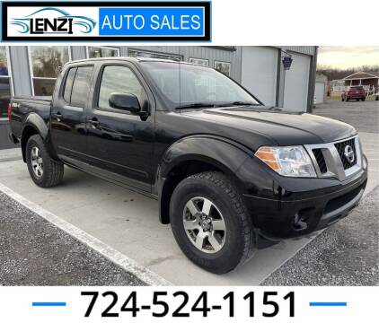 2013 Nissan Frontier for sale at LENZI AUTO SALES in Sarver PA