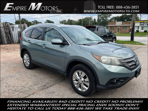 2012 Honda CR-V for sale at Empire Motors LTD in Cleveland OH