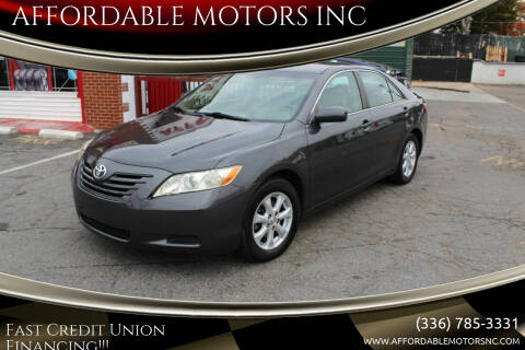 2008 Toyota Camry for sale at AFFORDABLE MOTORS INC in Winston Salem NC