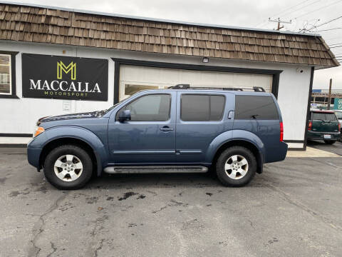 2005 Nissan Pathfinder for sale at MACCALLA MOTORSPORT in Yakima WA