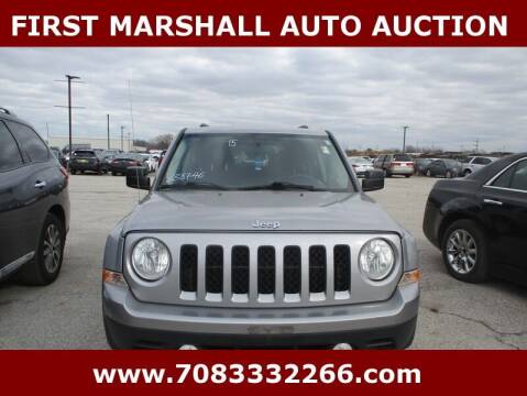 2015 Jeep Patriot for sale at First Marshall Auto Auction in Harvey IL