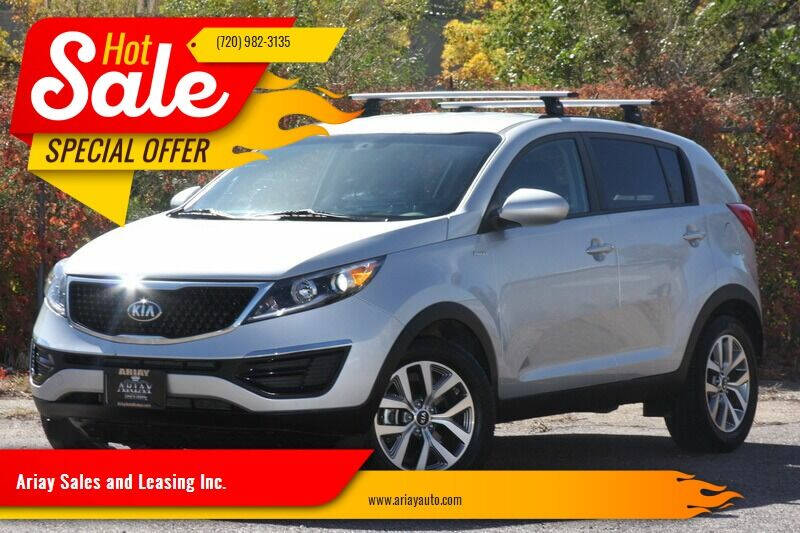2016 Kia Sportage for sale at Ariay Sales and Leasing Inc. in Denver CO