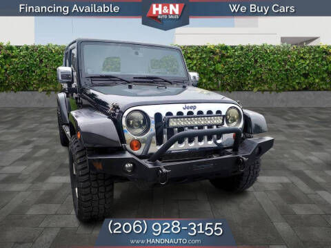 2013 Jeep Wrangler Unlimited for sale at H&N Auto Sales in Seattle WA
