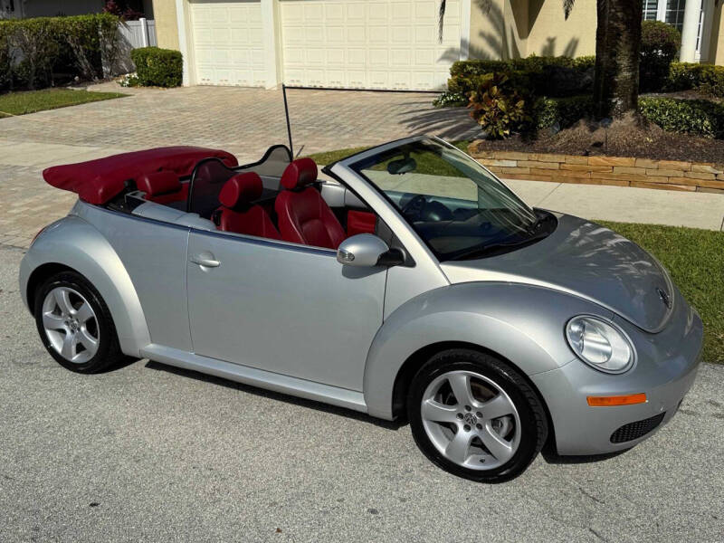 2009 Volkswagen New Beetle Convertible for sale at Exceed Auto Brokers in Lighthouse Point FL