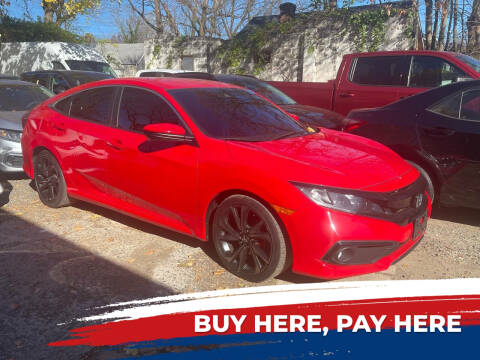 2019 Honda Civic for sale at Top Stars Auto Sales in Somerville NJ