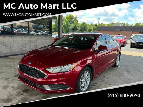 2017 Ford Fusion for sale at MC Auto Mart LLC in Hermitage TN