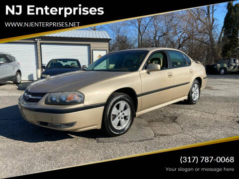 2000 Chevrolet Impala for sale at NJ Enterprises in Indianapolis IN