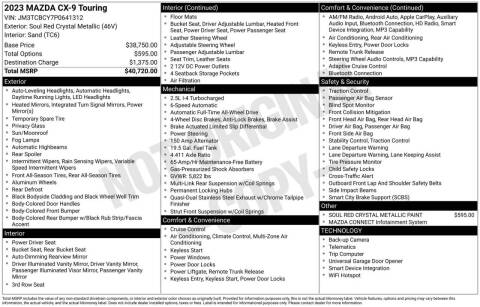 2023 Mazda CX-9 Touring