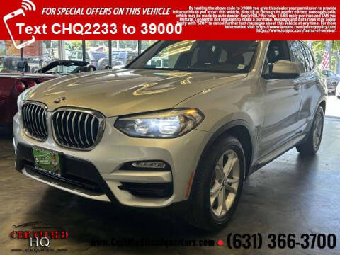 2018 BMW X3 for sale at CERTIFIED HEADQUARTERS in Saint James NY