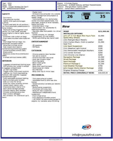 2013 MINI Hardtop Cooper S