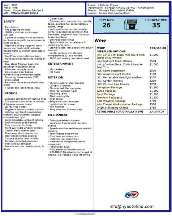 2013 MINI Hardtop Cooper S