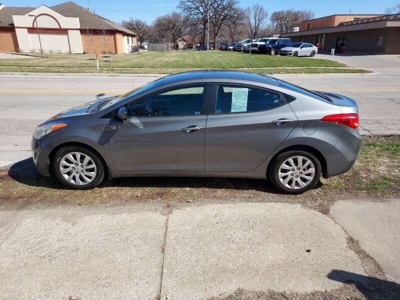 2013 Hyundai Elantra for sale at D and D Auto Sales in Topeka KS