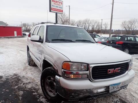 2005 GMC Yukon for sale at Marty's Auto Sales in Savage MN