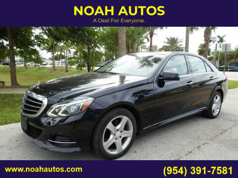 2014 Mercedes-Benz E-Class for sale at NOAH AUTO SALES in Hollywood FL