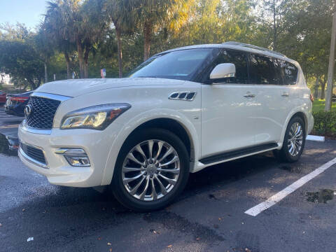 2017 Infiniti QX80 for sale at Paradise Auto Brokers Inc in Pompano Beach FL