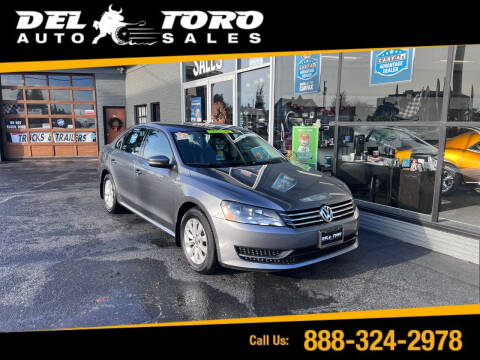 2015 Volkswagen Passat for sale at DEL TORO AUTO SALES in Auburn WA