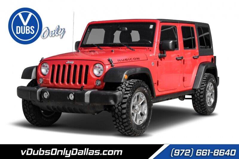 2015 Jeep Wrangler Unlimited for sale at VDUBS ONLY in Plano TX