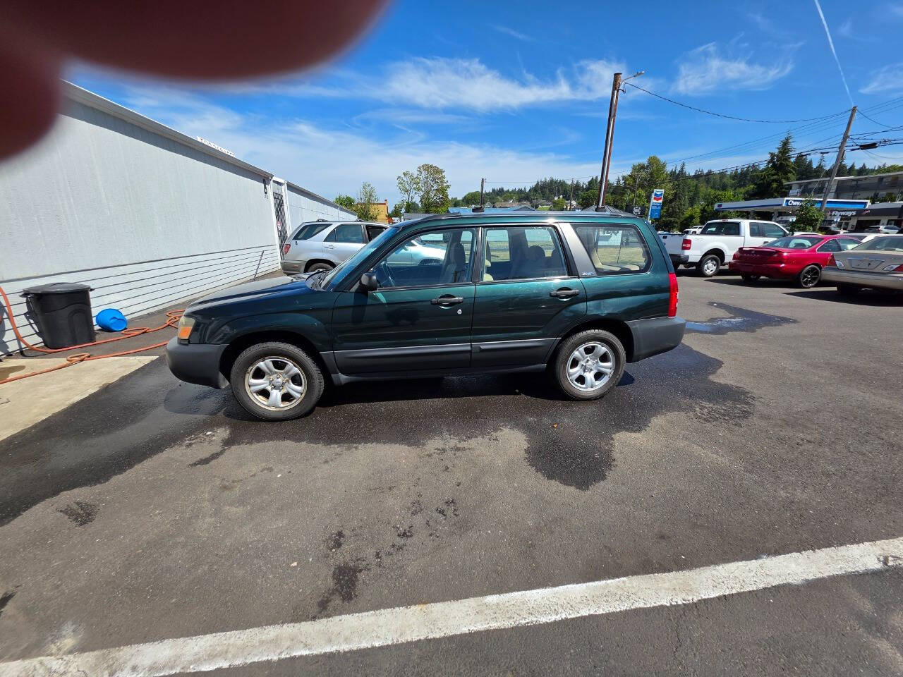Dk. Green 2003 Subaru Forester X AWD X 4dr Wagon 2