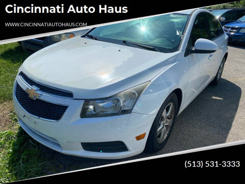 2013 Chevrolet Cruze for sale at Cincinnati Auto Haus in Cincinnati OH
