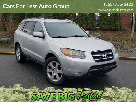 2007 Hyundai Santa Fe for sale at Cars For Less Auto Group in Sedro Woolley WA