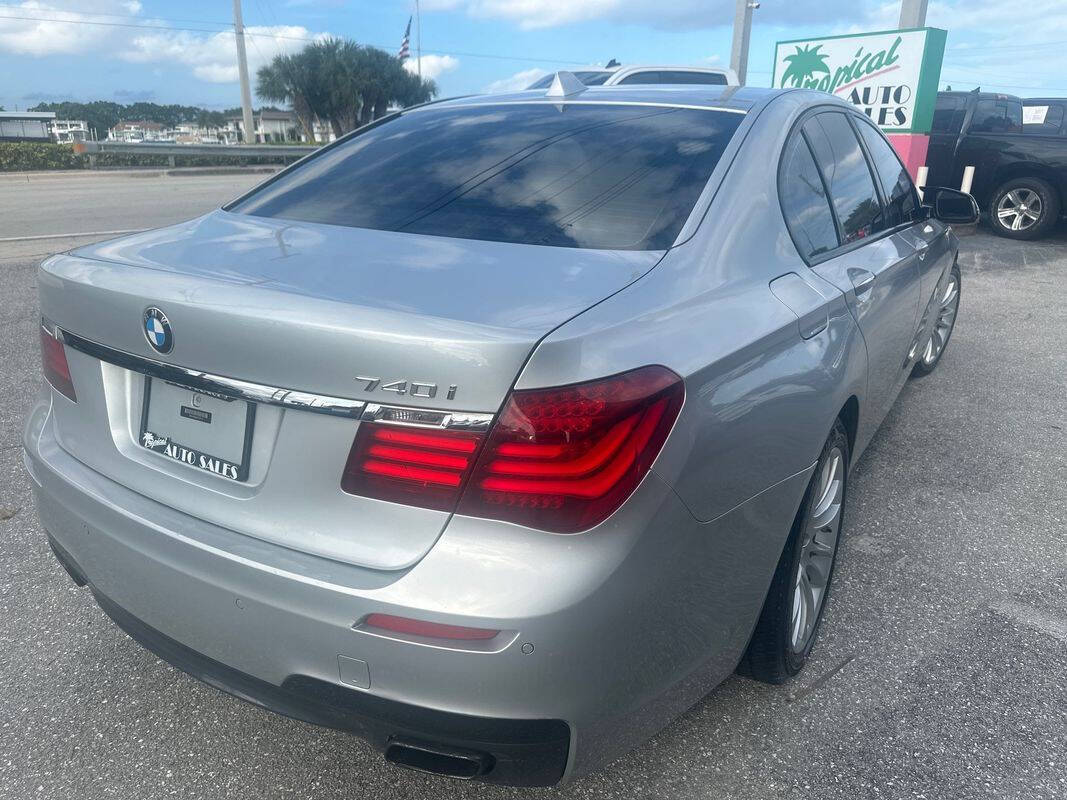 2014 BMW 7 Series for sale at Tropical Auto Sales in North Palm Beach, FL