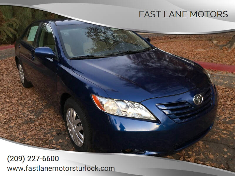 2007 Toyota Camry for sale at Fast Lane Motors in Turlock CA