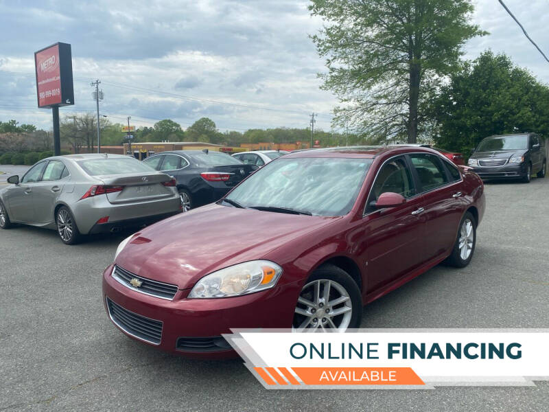 2009 Chevrolet Impala for sale at Metro Motors NC in Indian Trail NC