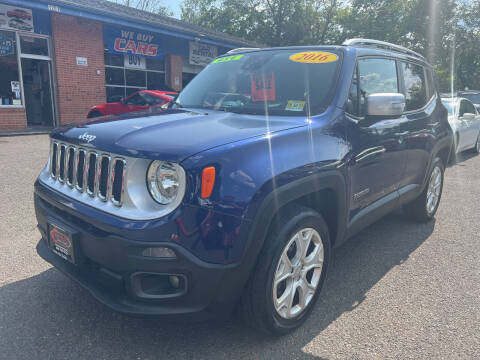 2016 Jeep Renegade for sale at CENTRAL AUTO GROUP in Raritan NJ