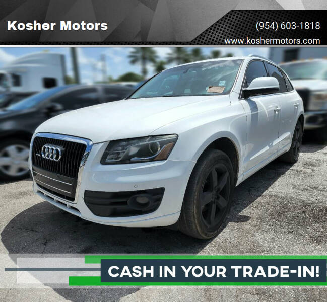 2010 Audi Q5 for sale at Kosher Motors in Hollywood FL